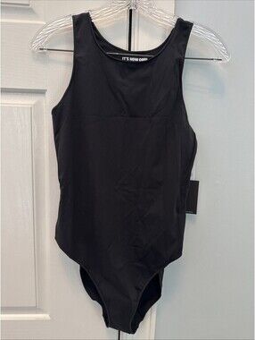 It’s Now Cool OnepieceSwim Suit Black Size Medium NWT